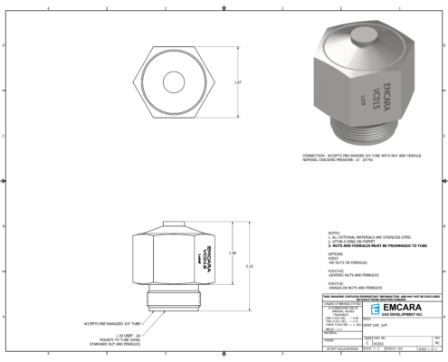 Garter Vent Cap VC Series VC015